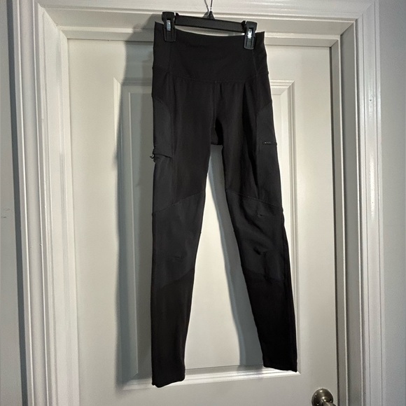 Prana Charcoal/Black Skinny Pants-28" - Picture 1 of 3
